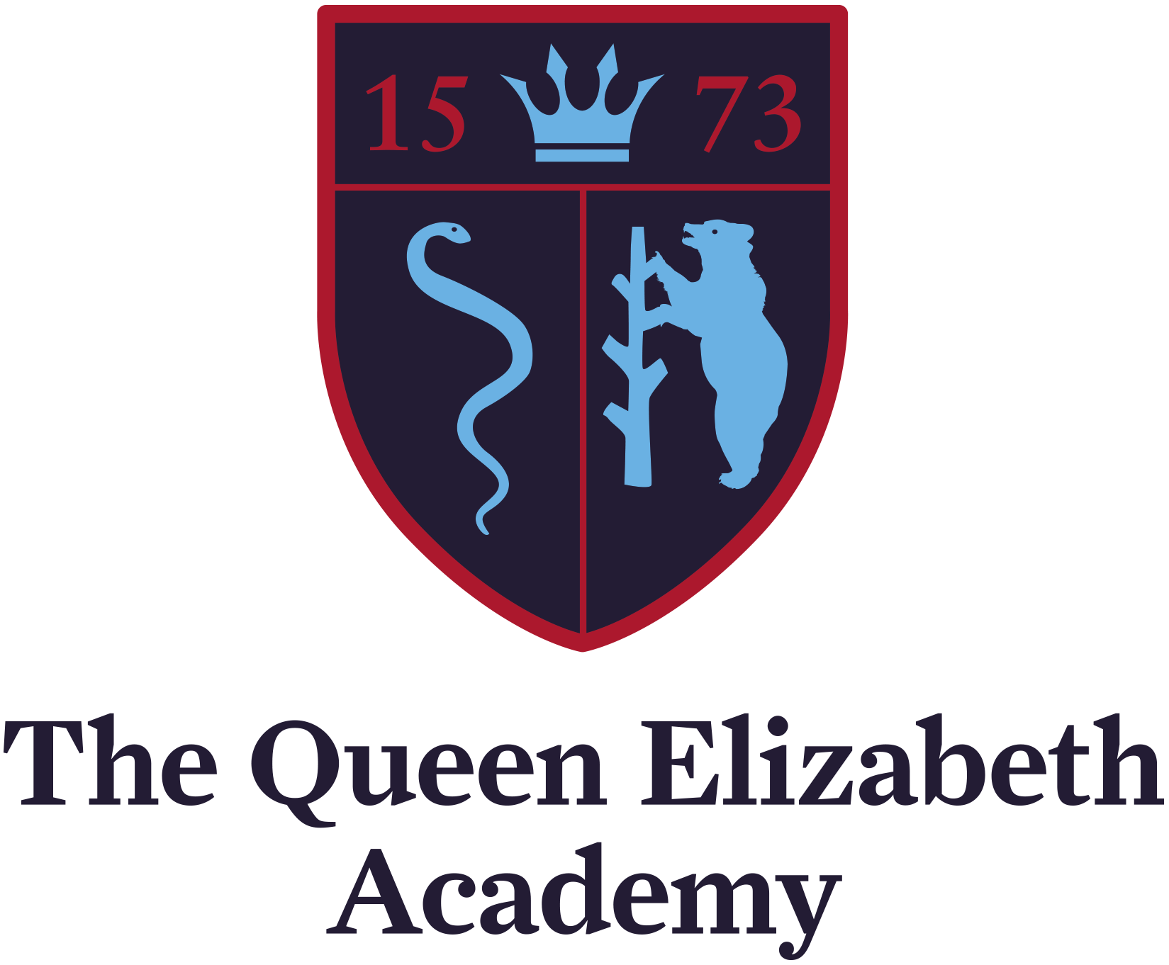 The Queen Elizabeth Academy badge